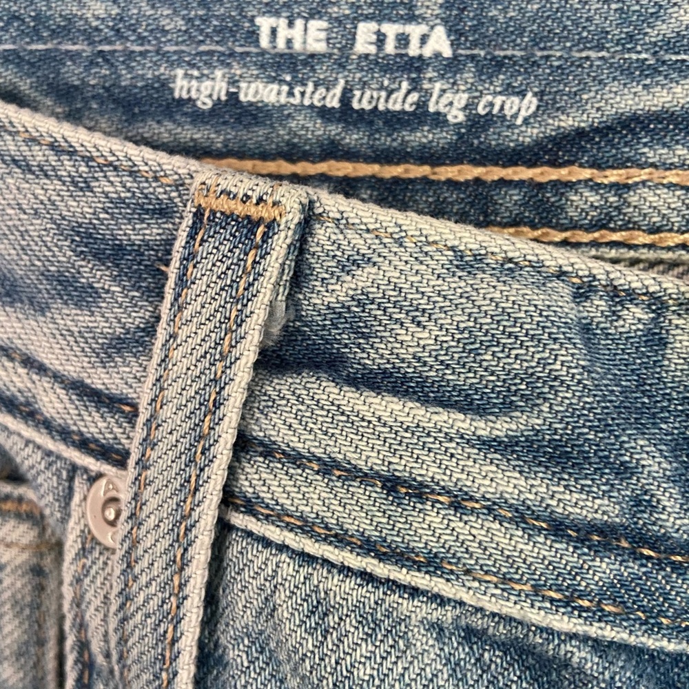 AG The Etta High-Waisted Wide Leg Crop